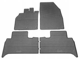 Gumové rohože do auta - Renault Scenic 3 III Gumové koberce + Org Stoppers