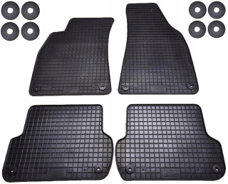 Gumové rohože do auta - Audi A4 B6 B7 Gumové koberce +Petex topy Original