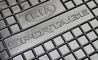 Gumové rohože do auta - Kia Sportage II (04-10) Originálne gumové rohože