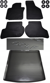Gumové rohože do auta - ASO Original VW Tiguan Premium gumové rohože