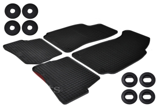 Gumové rohože do auta - Masic Rubber Mats pre Audi A4 B6 B7 2000-2007
