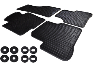 Gumové rohože do auta - Petex VW Passat B6 B7 CC + Stoppers