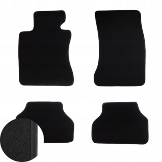 Autokoberce, autorohože - Velor Car Mats 4 PCS Mercedes, BMW