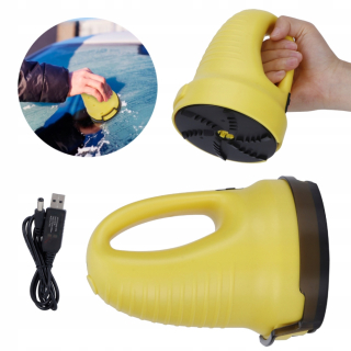 Škrabka, metlička na auto - Elektrická jarná škrabka na jar USB