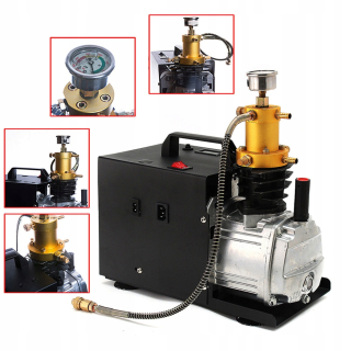 Kompresor - Elektrický vzduchový kompresor PCP 300Bar 4500psi