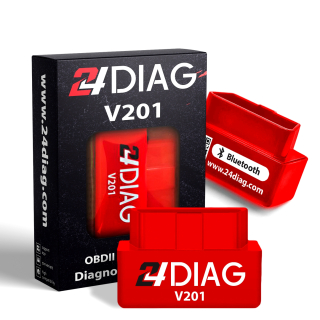 Testery diagnostické rozhranie - ELM327 Bluetooth OBD2 Diagnostické rozhranie V201