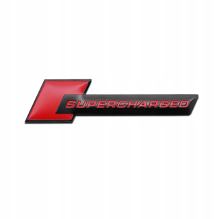 Audi Supercharged RS4 RS5 RS6 RSQ5 RSQ7 EMBLEM!