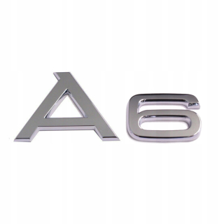 Zadná pečiatka Audi Emblem zadná pečiatka A6 zadná klapka B5 C6 C7!