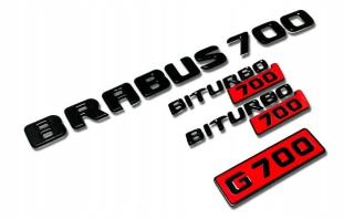 BRABUS BUTURBO 700 G700 EMBLEM pre Mercedes W463