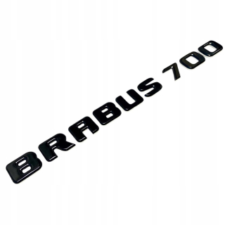 Čierny blabus 700 kovový znak