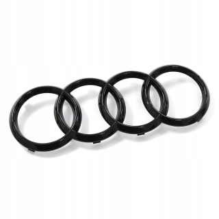 Logo Emblem Grill Black Black Audi Q3 RSQ3
