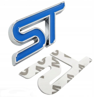 Logo Emblem Stamp Ford St Flap - modrá