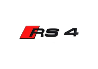Emplapse Logo Zadná pečiatka Audi A4 B9 RS4 čierna