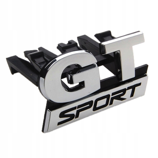 Znaková známka nálepka Toyota Gr Sport-Srebro