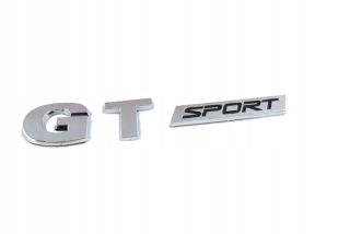 Znak chrómová pečiatka GT Sport VW Golf Passat