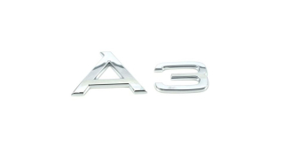 Emblem Stamp zadnej klapky Audi A3 8p 8v Pôvodné logo