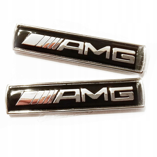 Známka loga s logom AMG Mercedes Bock 77x15