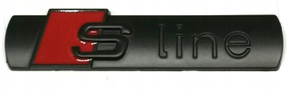 Znak loga Audi LED pre dynamický gril - biely