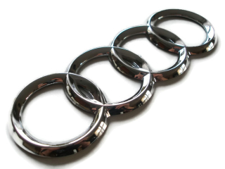Závodová známka Logo Audi A4 A6 Zadná klapka 182 mm