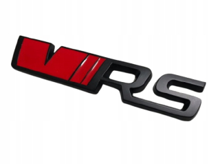 Logo známky logom Skot VR RS Octavia - červená