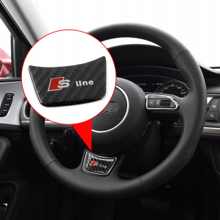 Známka na logo Audi S-line volantu