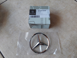 Zadná pečiatka EMBLEM - Sedan triedy Mercedes C triedy W205