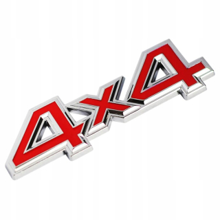 Emblapse pečiatka nápis 4x4 kovová nálepka Jeep Sticker