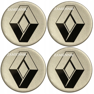 Nálepky na nálepky Ememate Náhradné výmeny za Renault 60 mm