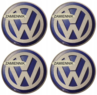 Nálepky Emelmats pre ráfiky Hubcap VW 60 mm