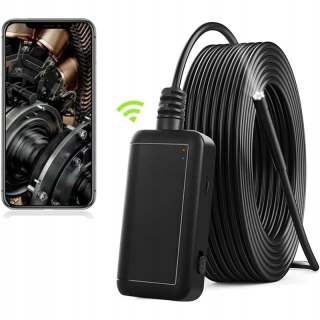 Profesionálna endoskopická kamera - Endoskopická kamera Elastic WiFi USB LED 5,5 mm