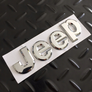 Emmlem Jeep Metal 135 mm x 41 mm nápis
