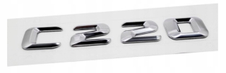 EMBLEM Mercedes C220 Nápis C Triedy W202 W203 W204