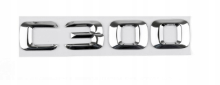 EMBLEM Mercedes C300 Nápis C Triedy W202 W203 W204