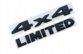 Znak nápis Jeep Limited 4x4 Black