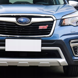 STI Subaru Metal Logo EMBLEM v grile čiernej