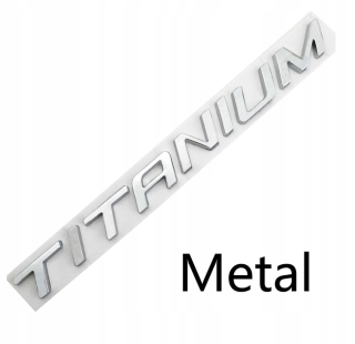 Edge Titanium Emblem Edge Mondeo Kuga Focus Zadná klapka