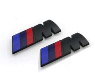 Známka známka logo audi s-line čierna matná mate