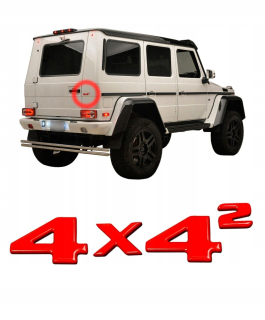 Nápis EMBLEM 4X4 RED W463 W463A W464