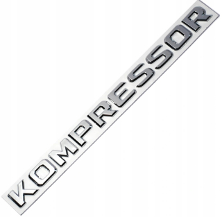 Znakový nápis kompresor Chrome Mercedes