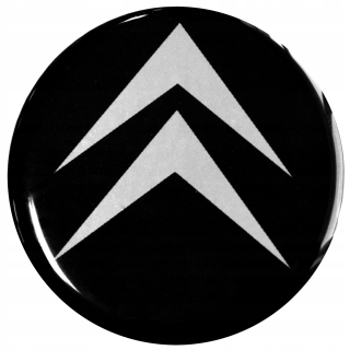 56 mm emblémy pre Citroen Hubcaps (náhrady)