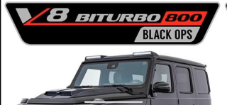 Mercedes Emblems W463A W464 BRABUS BUTURBO 800