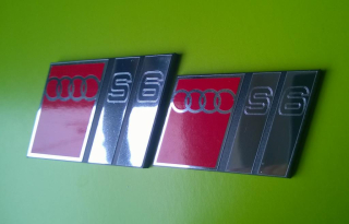 Sline Emmless pre Audi S8 S6 S4 S3 S2 - 2 ks