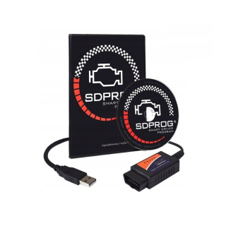 Program - SDProg USB+SDP Diagnostické rozhranie