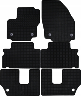 Gumové rohože do auta - Ford Galaxy / S-Max 06- Zhodené gumové koberce
