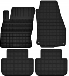 Gumové rohože do auta - Ford Focus Mk1 Gumové koberce namontované žľaby