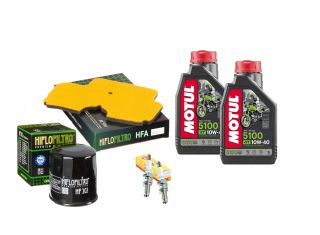 Kawasaki Filter KLE 650 VERSYS Oil Motul Candle