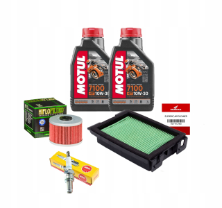 Honda CBR 250 Filters Motul 7100 10W30 Sviečka