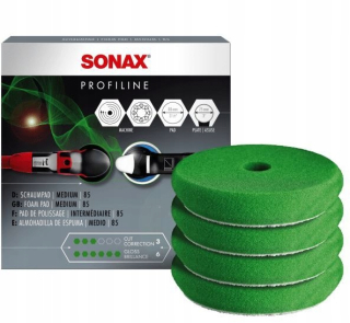 Stredne poľská špongia 85 mm sonax 4 kusy
