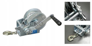 Naviják na offroad - Geko Crankshaft 450 kg, 5m odkazy