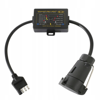 Zásuvka pre prívesný vozík - Elektrický adaptér pre USA 7pin Toyota Rav4 II autá